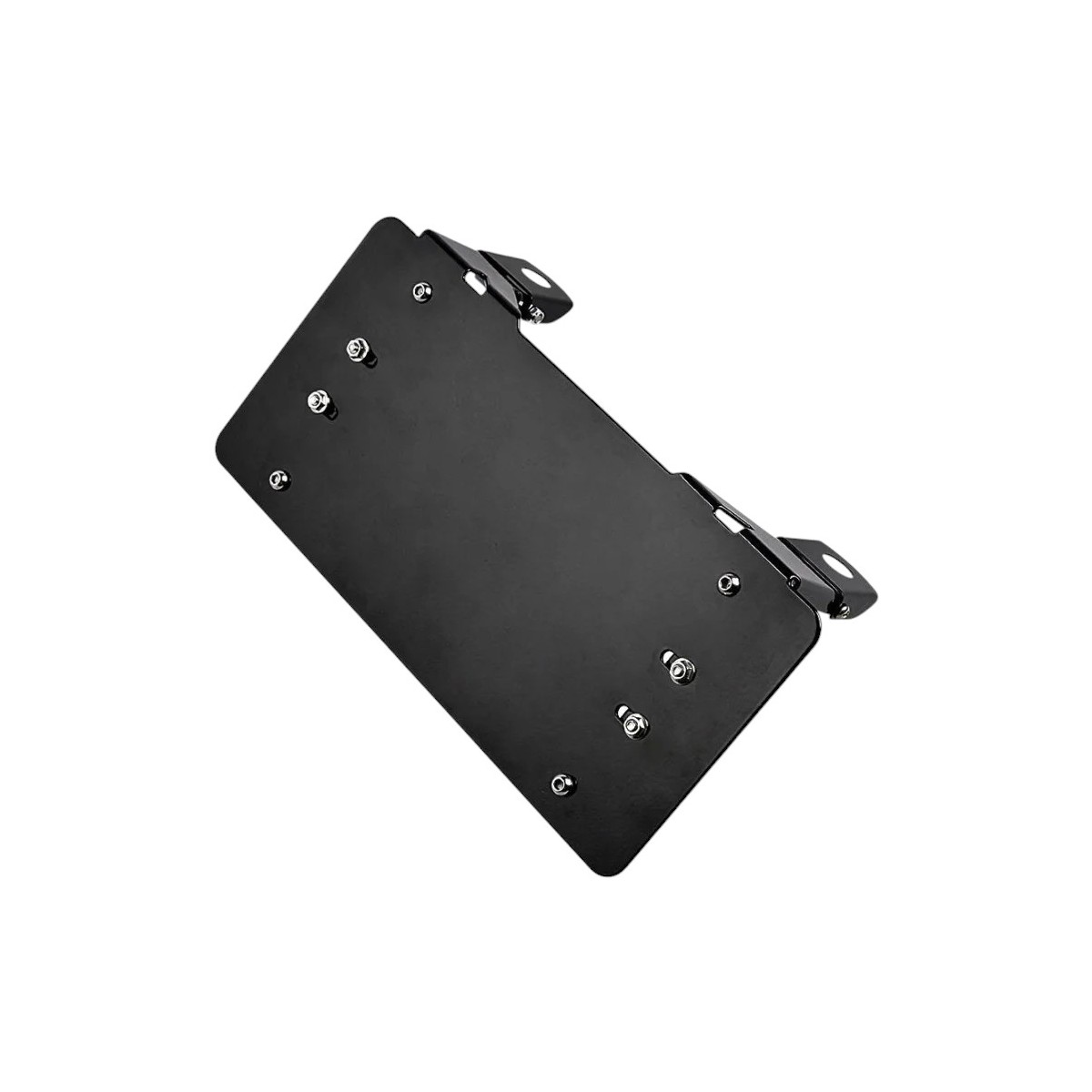 Support de plaque d'immatriculation pour treuil inclinable