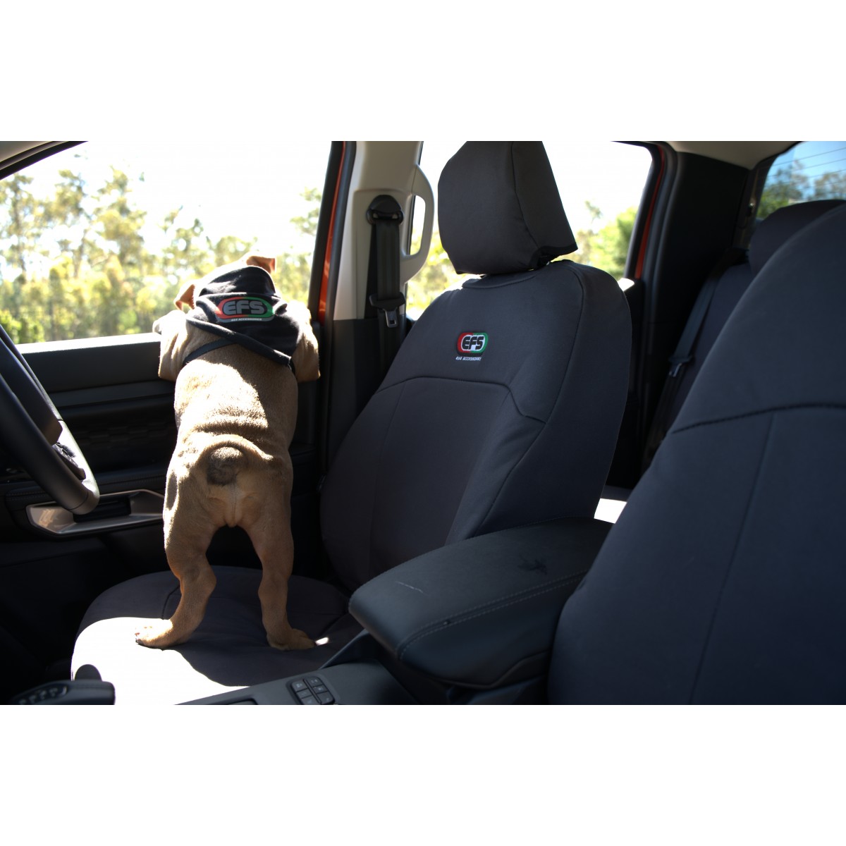 Housse de siège avant TOYOTA HILUX Revo EFS