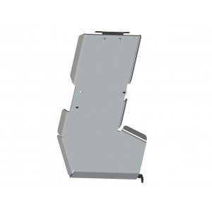 Ski de protection boîtes vitesses et transfert en aluminium de 8mm pour Mitsubishi L200 après 2015 et Fiat Fullback