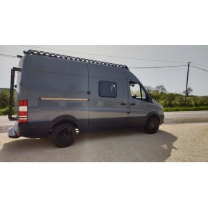 Galerie de toit pour Sprinter "PÉRIPLE" H2 L2