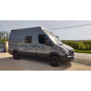 Galerie de toit pour Sprinter "PÉRIPLE" H2 L2