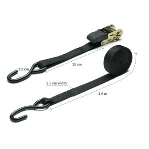SANGLE A CLIQUET 4.6M - 680KGS