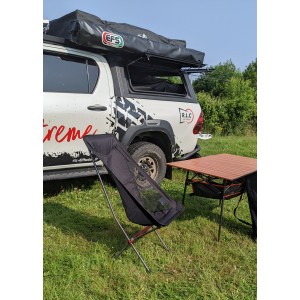 CHAISE PLIANTE ALUMINIUM +...
