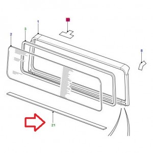 JOINT PAR BRISE INFERIEUR DEFENDER