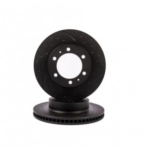 DISQUE de FREIN Avant Rainuré/Pointé RDA (La Paire) HILUX 320 MM