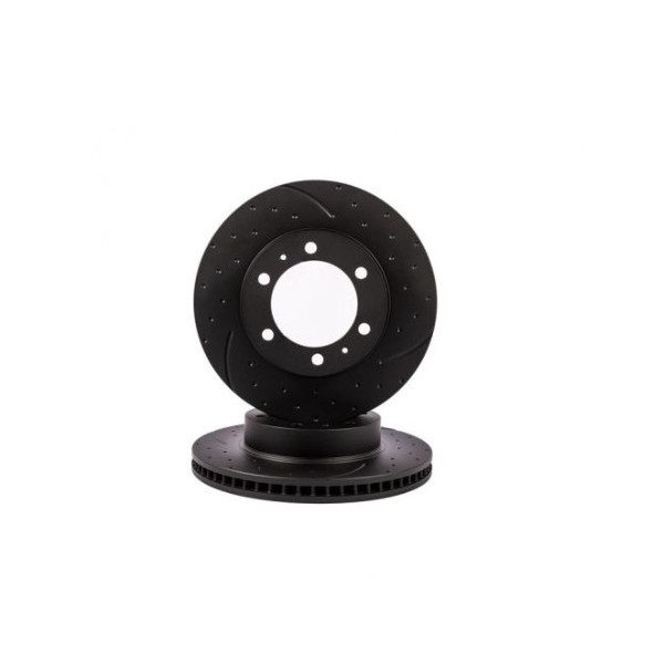 DISQUE de FREIN Avant Rainuré/Pointé RDA (La Paire) HILUX 320 MM