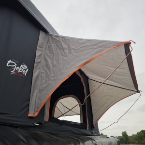 TENTE COQUE NOIRE DJEBELXTREME ABS 210X145