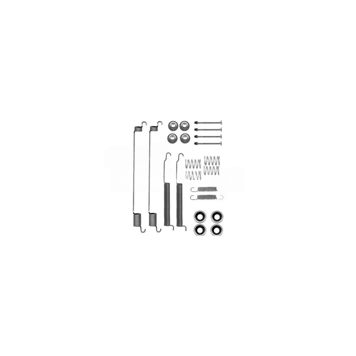 KIT de montage de mâchoires de frein Nissan D21 - D22