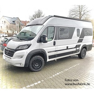 JANTE RENFORCE TWIN-MONOTUBE-PROJEKT-AT-HD 8,5x18 POUCES NOIR MAT