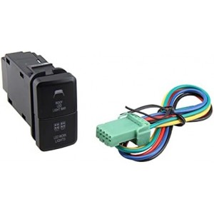 Double d'interrupteur d'éclairage pour Toyota