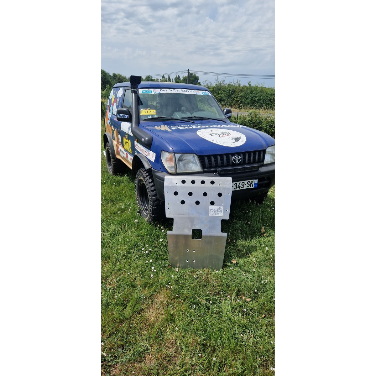 BLINDAGE SABOT AVANT DJEBELXtreme KZ/KD 90/95