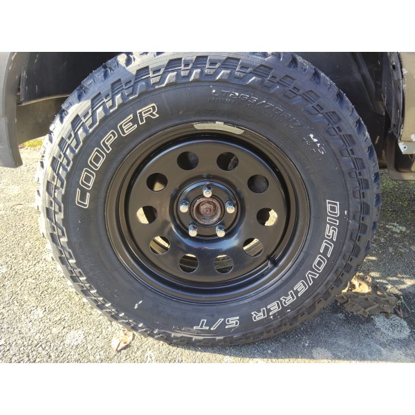 Jante acier DJEBELXtreme Disco III 7X17 - et P38