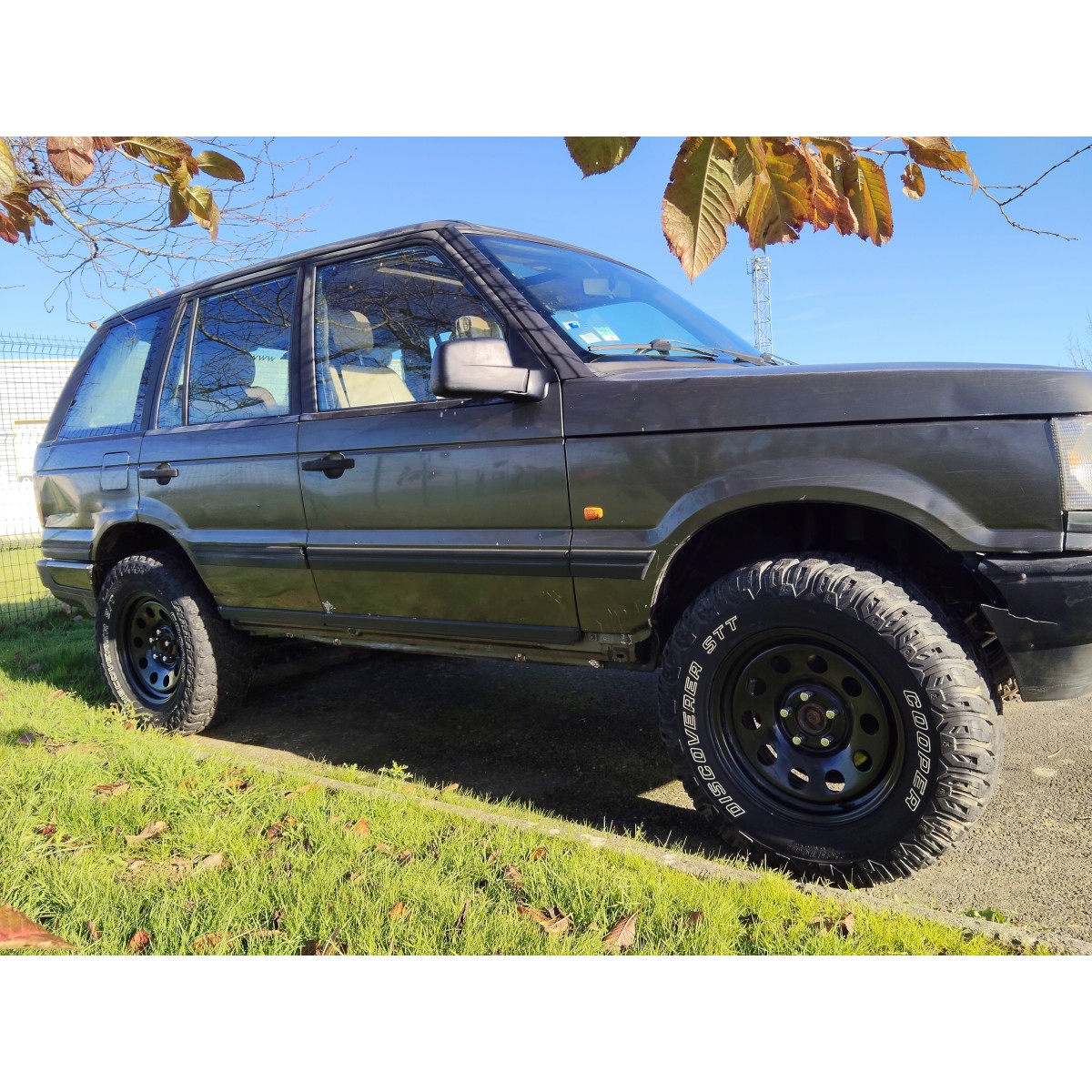 JANTE ACIER DJEBEL  MODULAR BLACK  7X17 DEPORT +20 Disco-P38