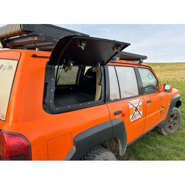 Fenêtre Gullwing aluminium gauche Y61 long