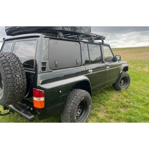 Fenêtre Gullwing aluminium gauche Y60 long