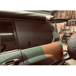 Fenêtre Gullwing aluminium gauche HDJ100