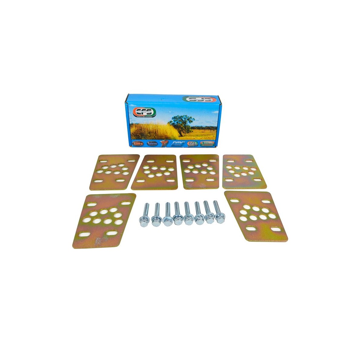 KIT CALES DE RABAISSEMENTDE BOITE DE VITESSE ET TRANSFERT PATROL Y60 / Y61 ( 6 cales de 4mm)EFS