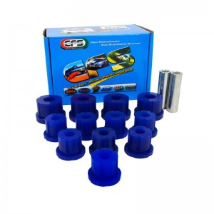 KIT SILENTBLOCS POLYURETHANE LAMES AV ou AR SUZUKI SAMOURAI / SANTANA SJ410/413 EFS