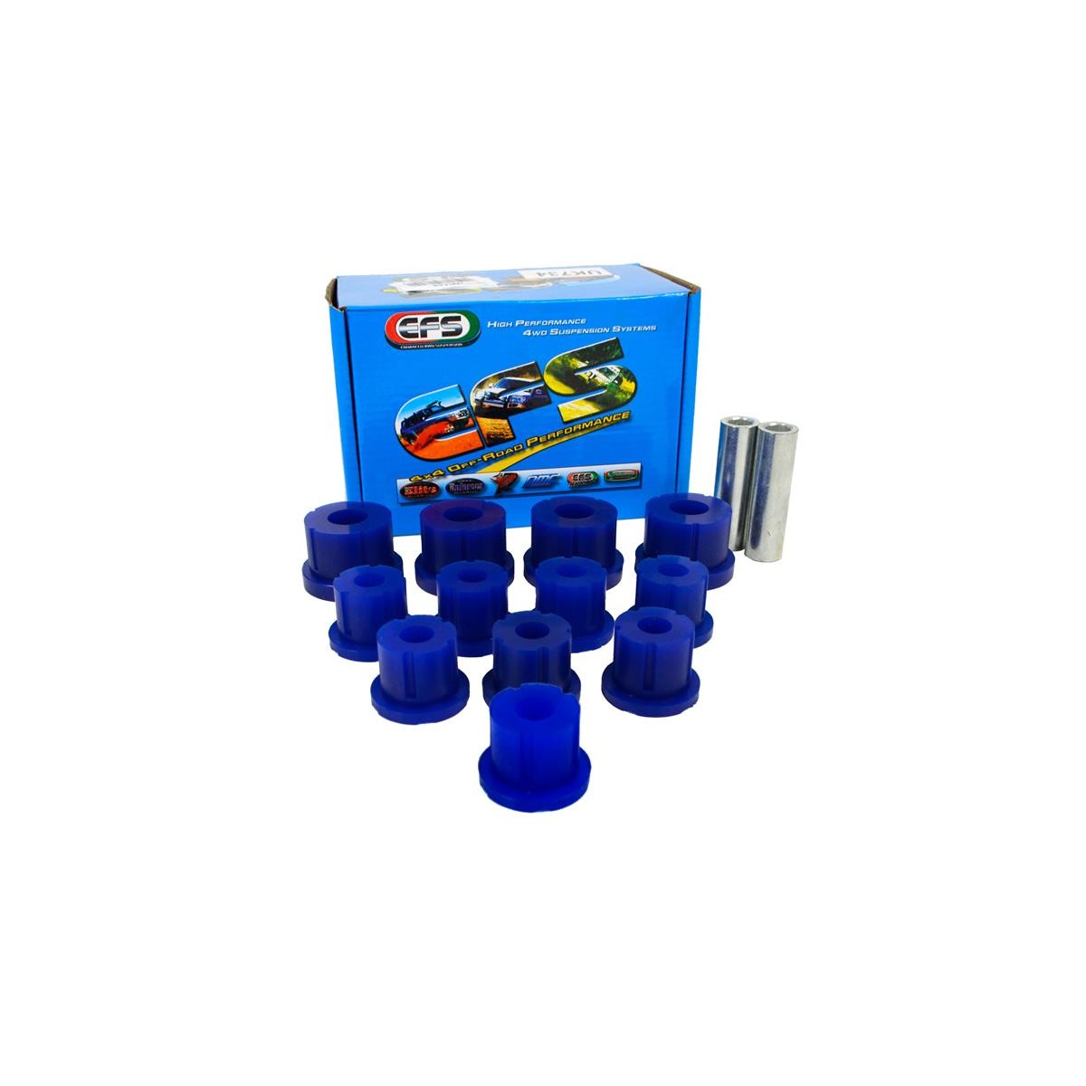 KIT SILENTBLOCS POLYURETHANE LAMES AV ou AR SUZUKI SAMOURAI / SANTANA SJ410/413 EFS