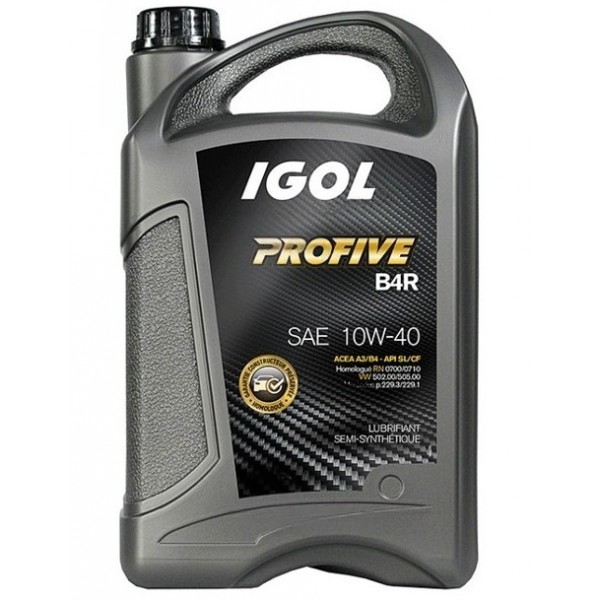 HUILE IGOL 10 W40 PROFIVE B4R BIDON 5L