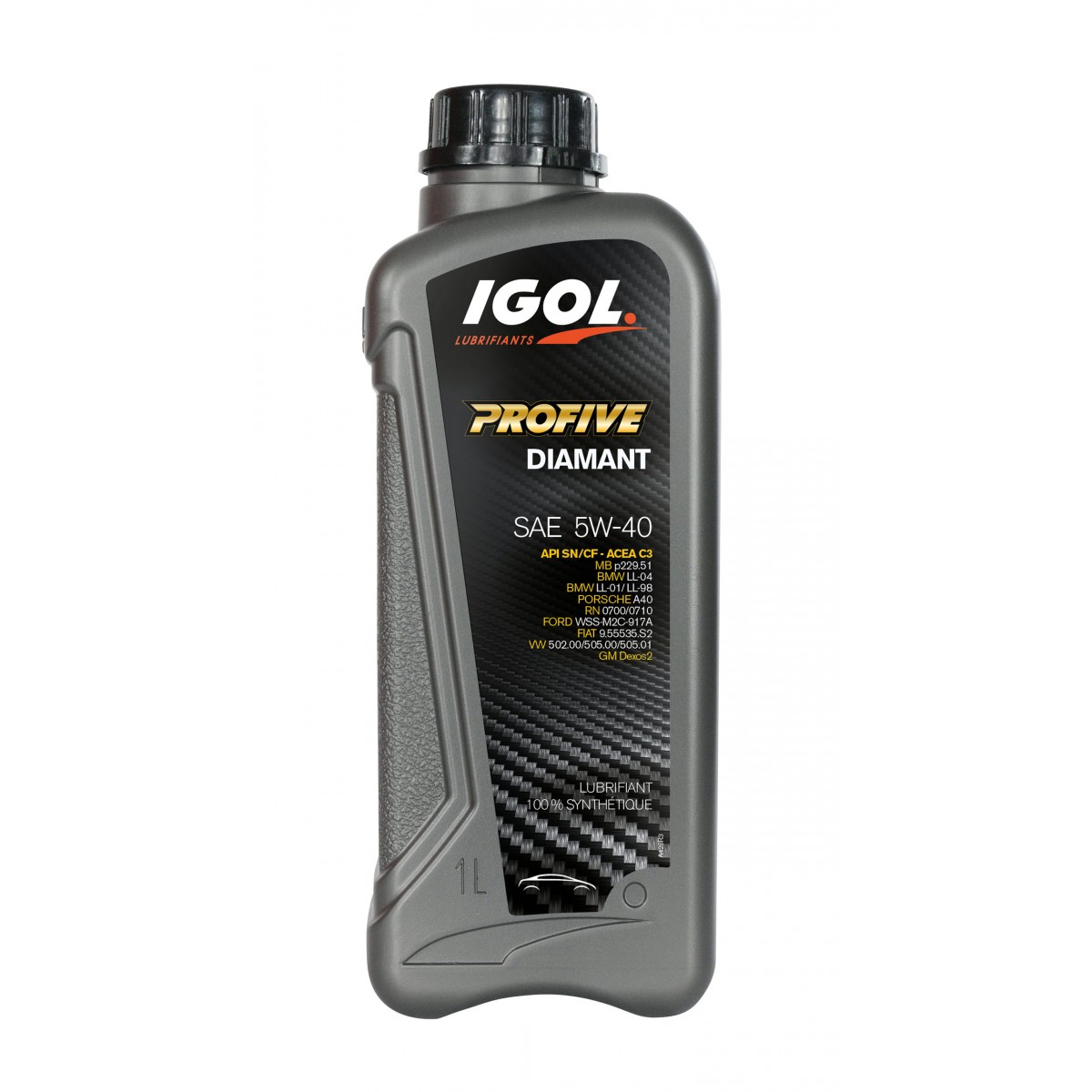 HUILE IGOL 5W40  PROFIVE DIAMANT  BIDON 2L