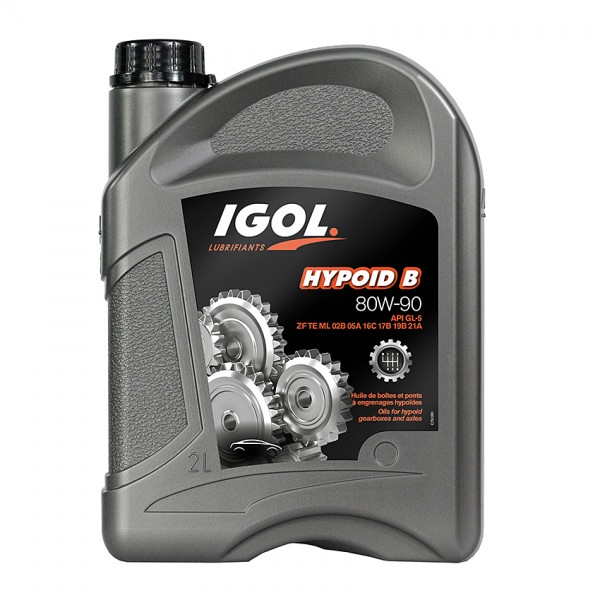 HUILE TRANSMISSION IGOL HYPOID B MULTIGRADE 80W90 BIDON 2L