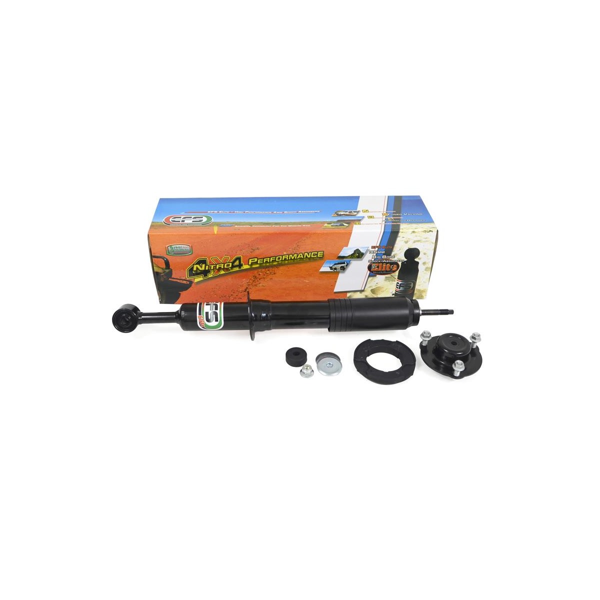 AMORTISSEUR AVANT +40MM ELITE TOYOTA  HILUX VIGO REVO EFS