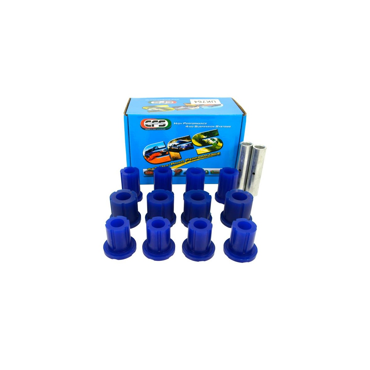 KIT SILENTBLOCS POLYURETHANE LAMES L200 K74 DIAM35 EFS