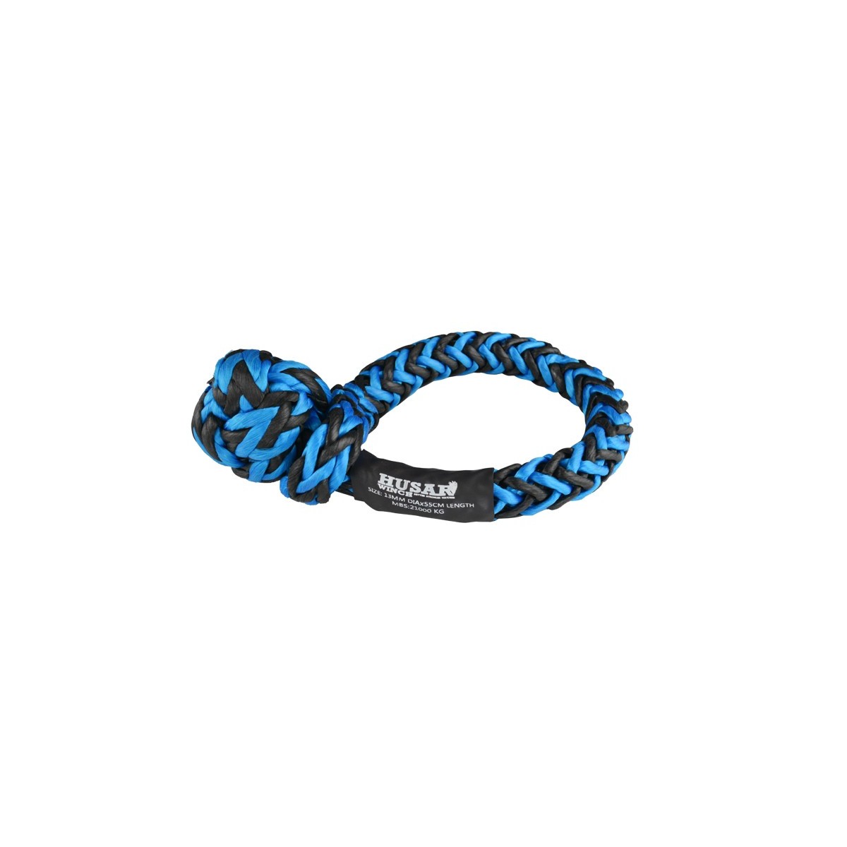 MANILLE SOUPLE 18 / 13X550MM AVEC FOURREAU DE PROTECTION BLEU ET NOIR