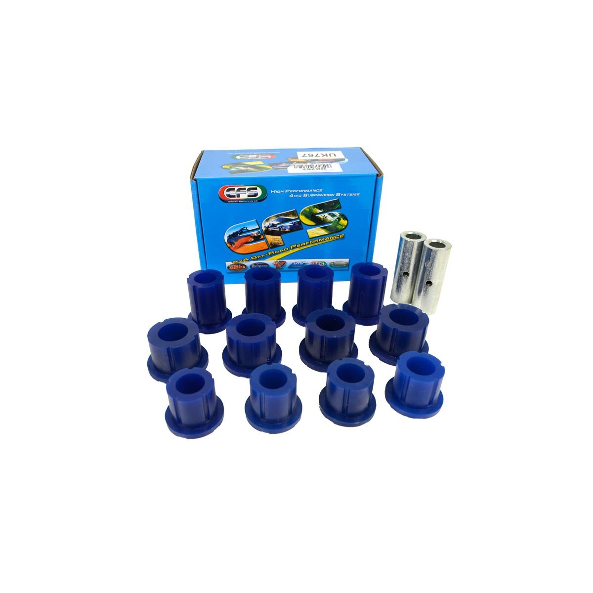 KIT SILENTBLOCS POLYURETHANE DE LAMES NISSAN NAVARRA D40 EFS