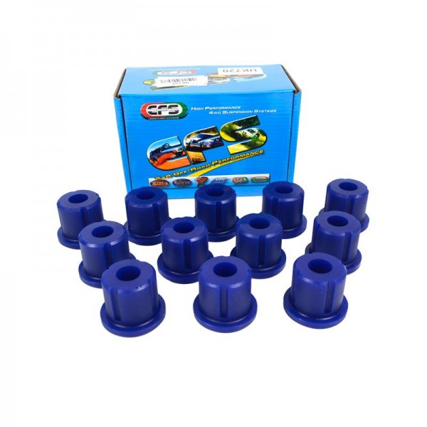 KIT SILENTBLOC POLYURETHANE LAME ARRIÈRE TOYOTA BJ7 HJ7 LC75/77 EFS