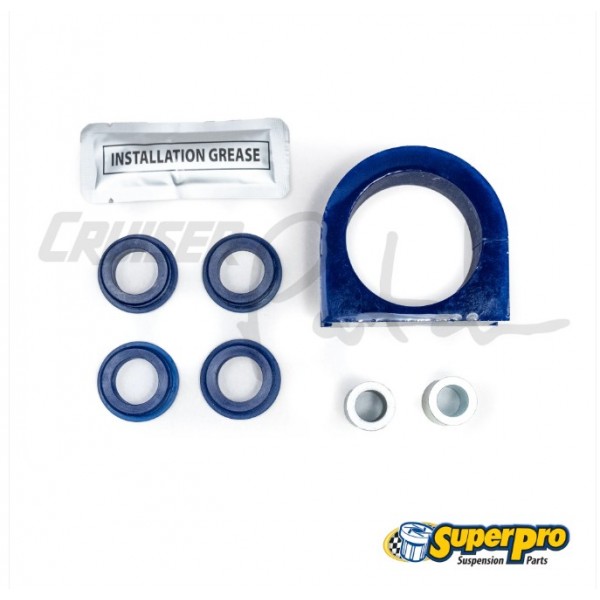 KIT SILENT BLOC POLYURETHANE POUR CREMAILLERE DIRECTION SUPERPRO