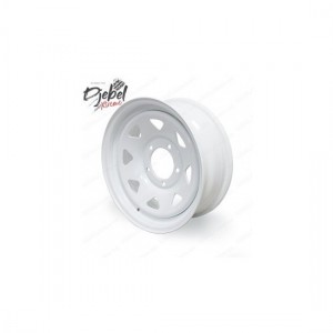 JANTES ACIER TRIANGULAR BLANCHE 7X16 6X139.7 DEPORT 0 DJEBELXTREME