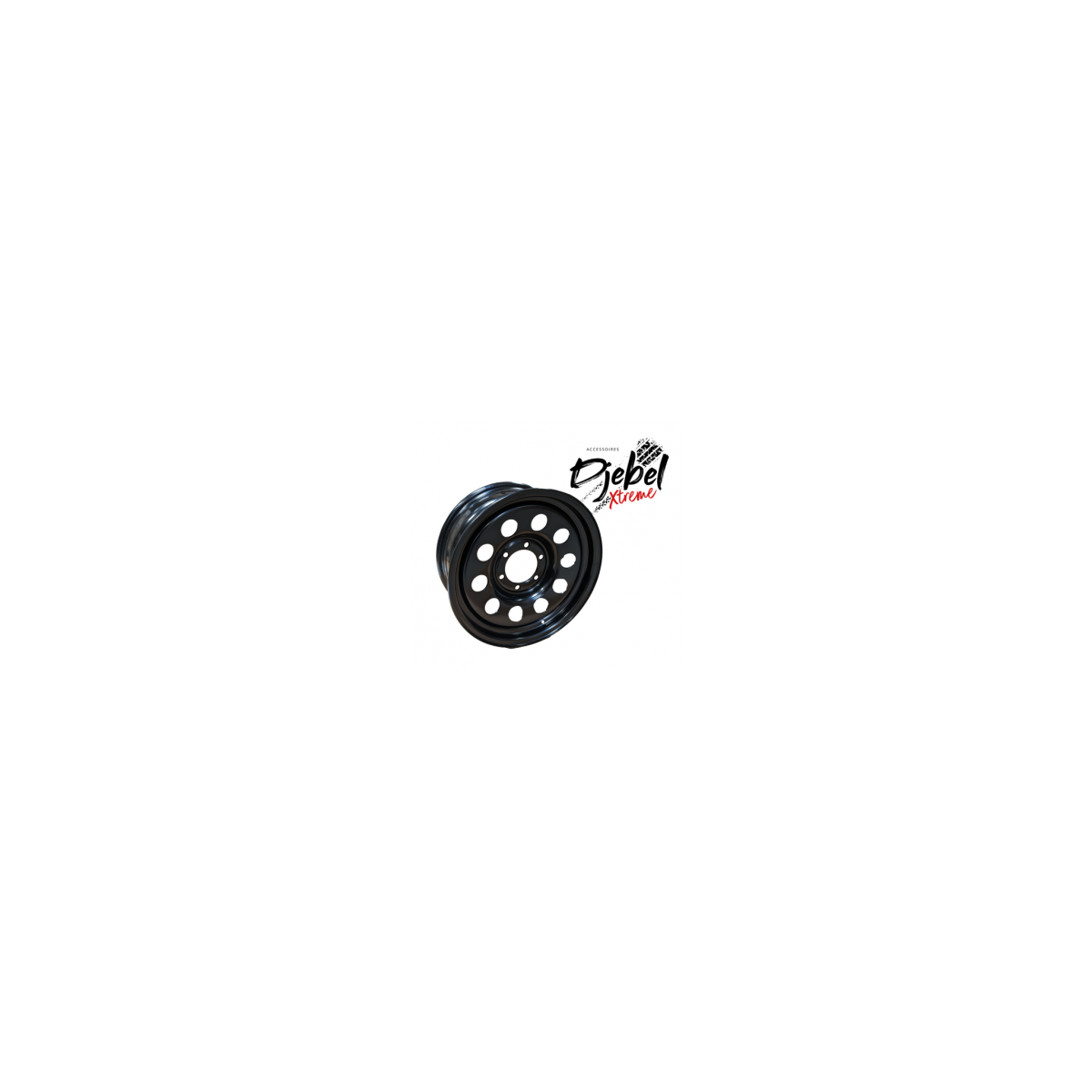 JANTE ACIER MODULAR NOIR 6X139.7  7X16  ET 0 - DJEBELXTREME