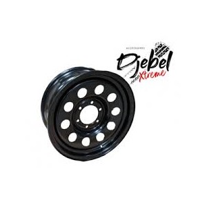 JANTE ACIER MODULAR NOIR 7X17 - 6X139.7 - CB110 - ET20 DJEBELXTREME