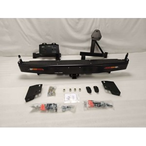PARE CHOC AR ACIER AVEC SUPPORTS ROUE ET JERRYCAN ISUZU DMAX 2012 DJEBELXTREME
