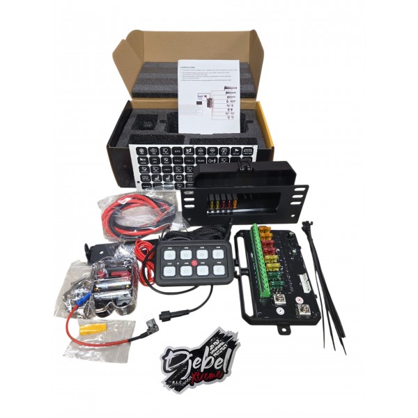 PANNEAU ELECTRIQUE DE CONTROLE 8 TOUCHES DJEBELXTREME