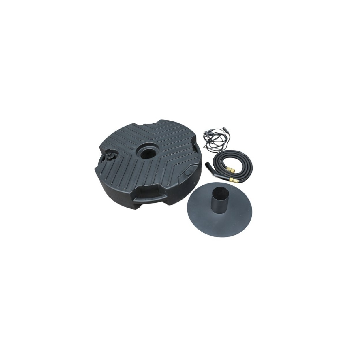 RESERVOIR 50L EAU + POMPE 12V ROUE SECOURS