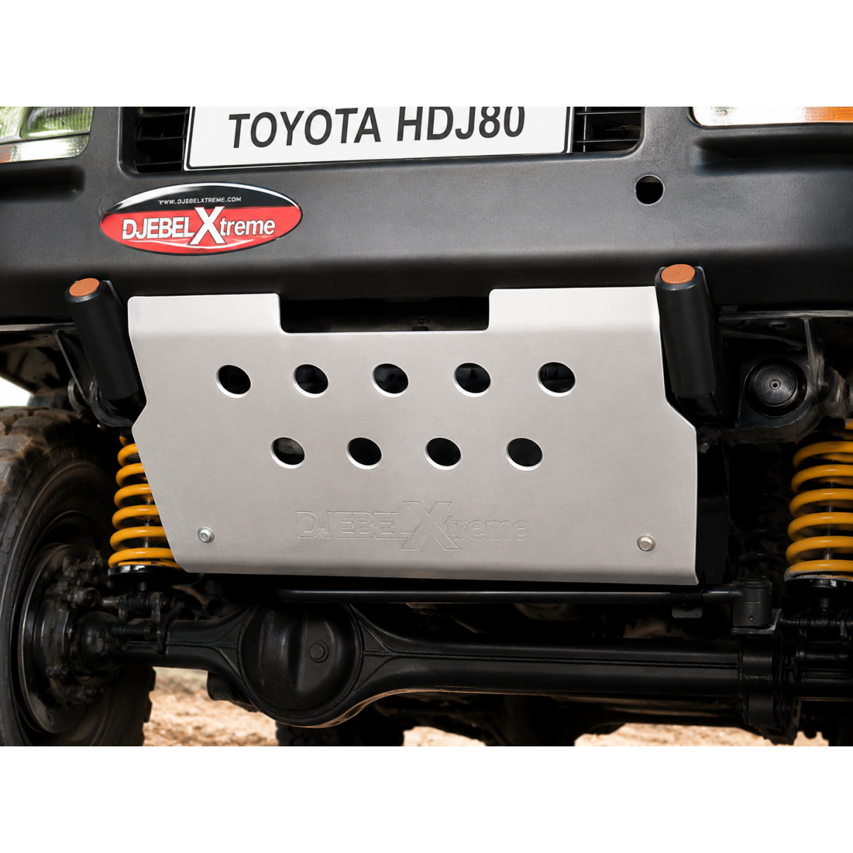BLINDAGE AVANT ALU 8mm DJEBELXTREME TOYOTA HDJ80