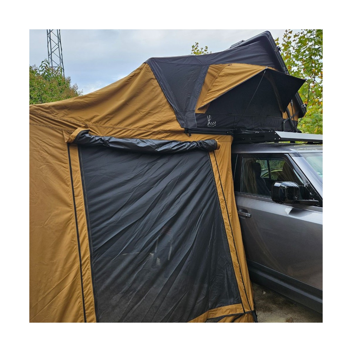ANNEXE TENTE DE TOIT HYBRIDE FAMILY 220X180