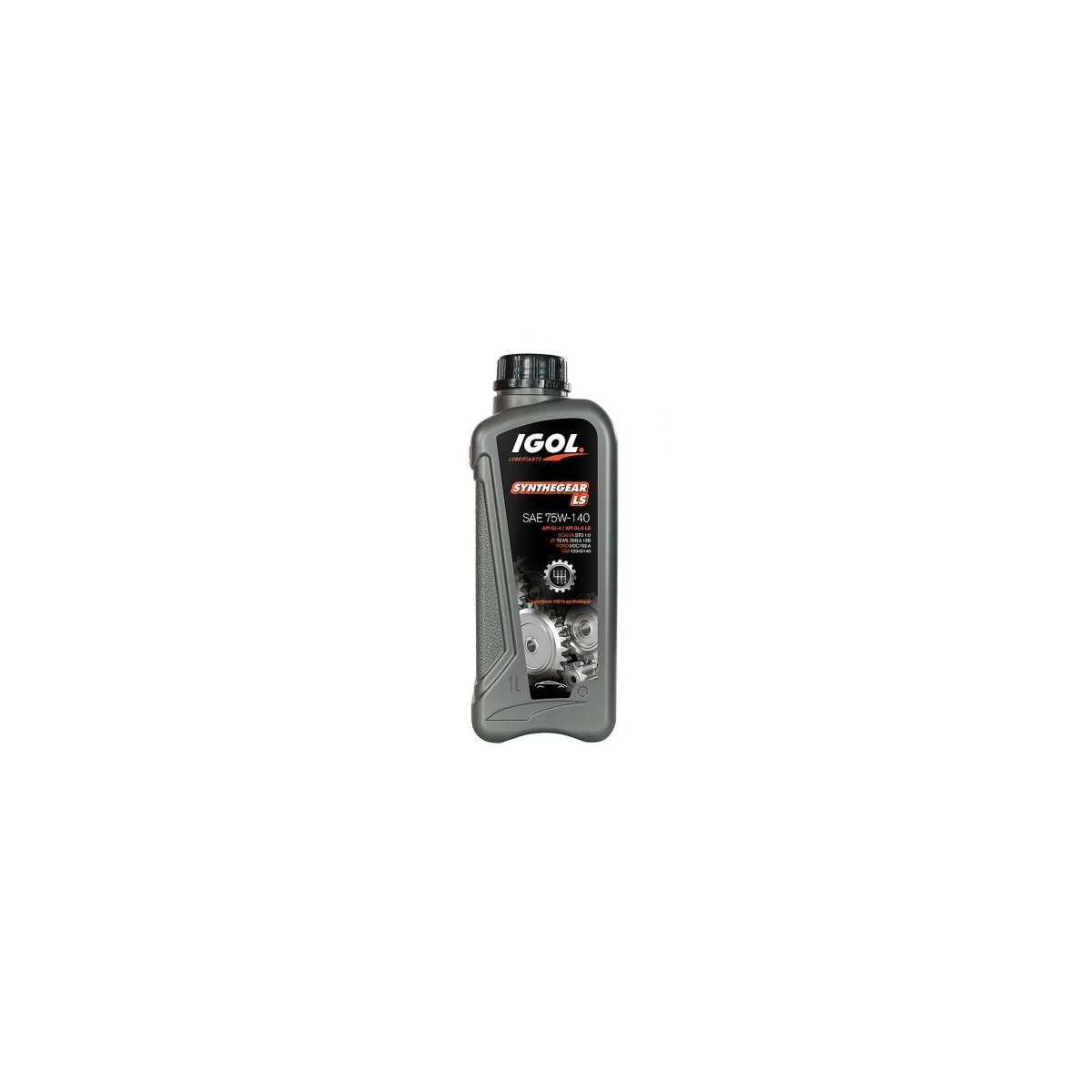 HUILE TRANSMISSION IGOL SYNTHEGEAR LS 75W140 BIDON 1L