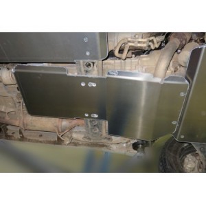 Ski de protection boîtes vitesses et transfert en aluminium de 8mm pour Mitsubishi Pajero III et IV 3.2DiD N4-Offroad