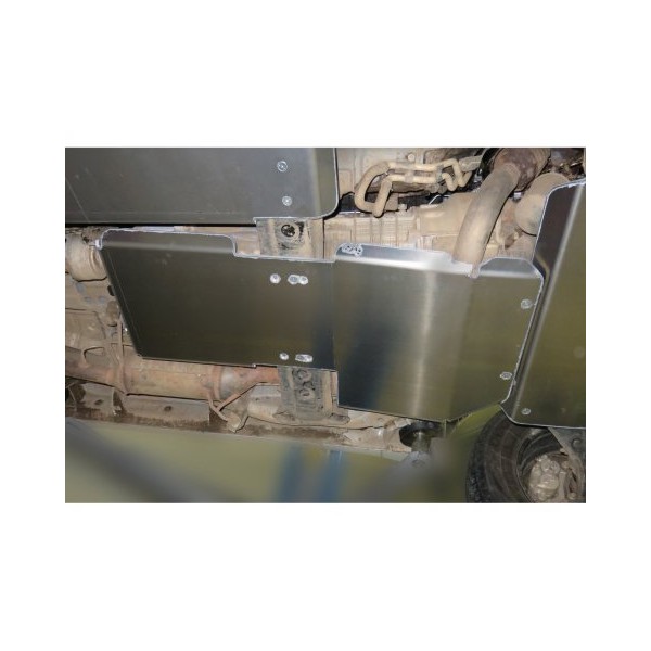 Ski de protection boîtes vitesses et transfert en aluminium de 8mm pour Mitsubishi Pajero III et IV 3.2DiD N4-Offroad