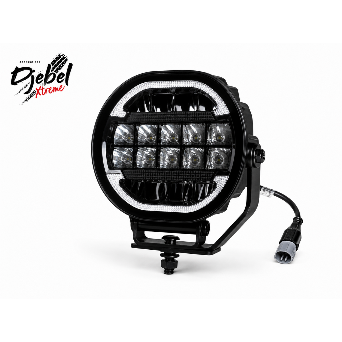 PHARE ROND 7'' DYNAMIC LED 90W DJEBELXTREME  (unit)