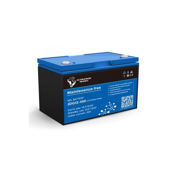 BATTERIE GEL 100AH 12V DÉCHARGE LENTE