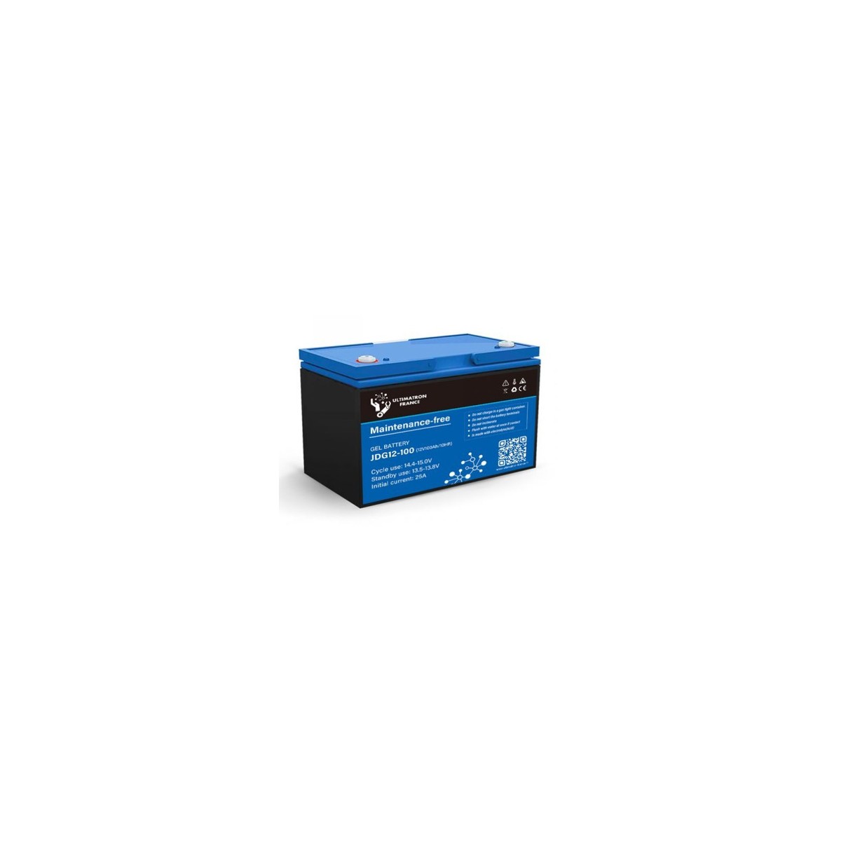 BATTERIE GEL 100AH 12V DÉCHARGE LENTE