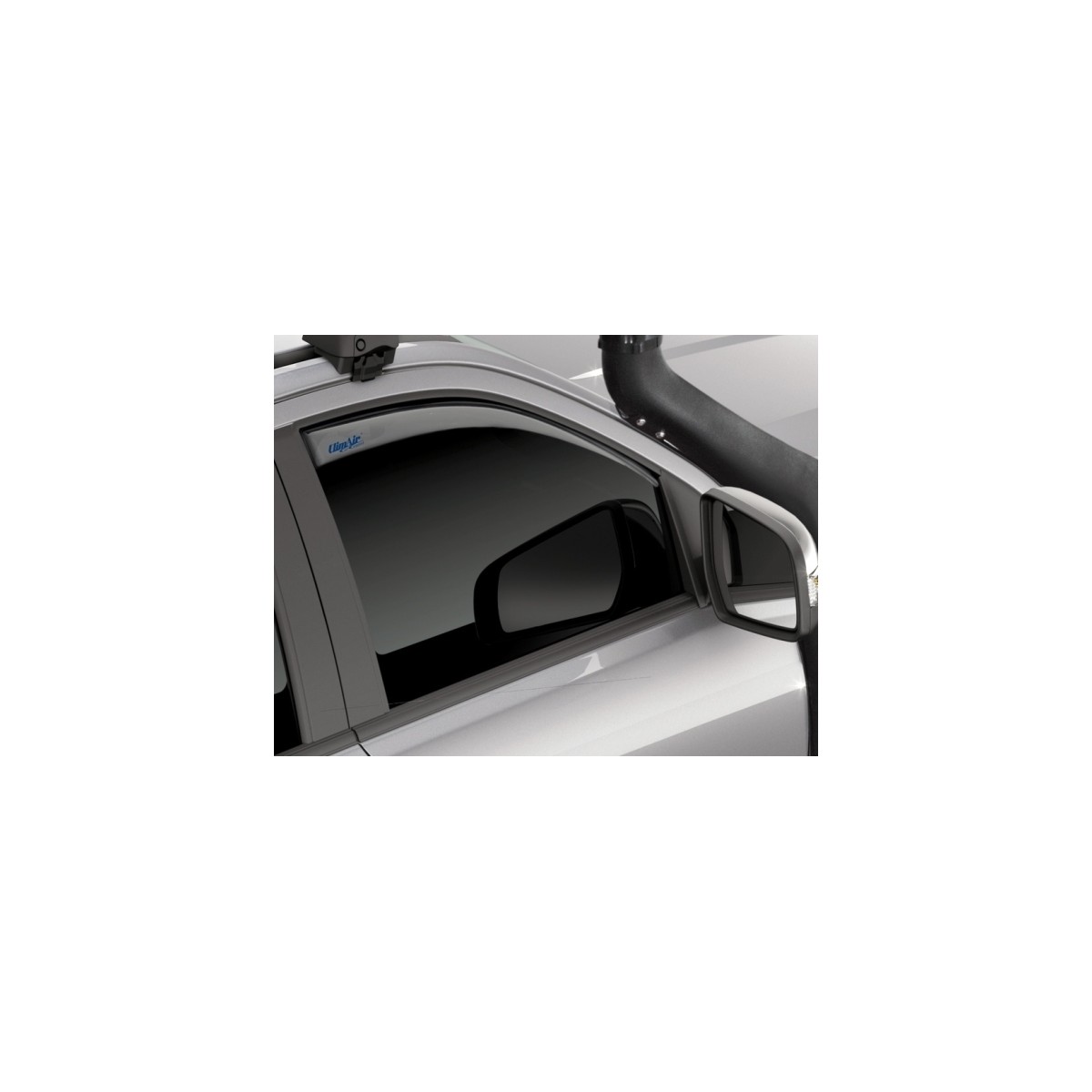 Déflecteurs d'air fumés ClimAir – Toyota Hilux Revo Double Cabine