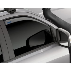 Déflecteurs d'air noirs ClimAir – Ford Ranger Simple & Extra Cabine