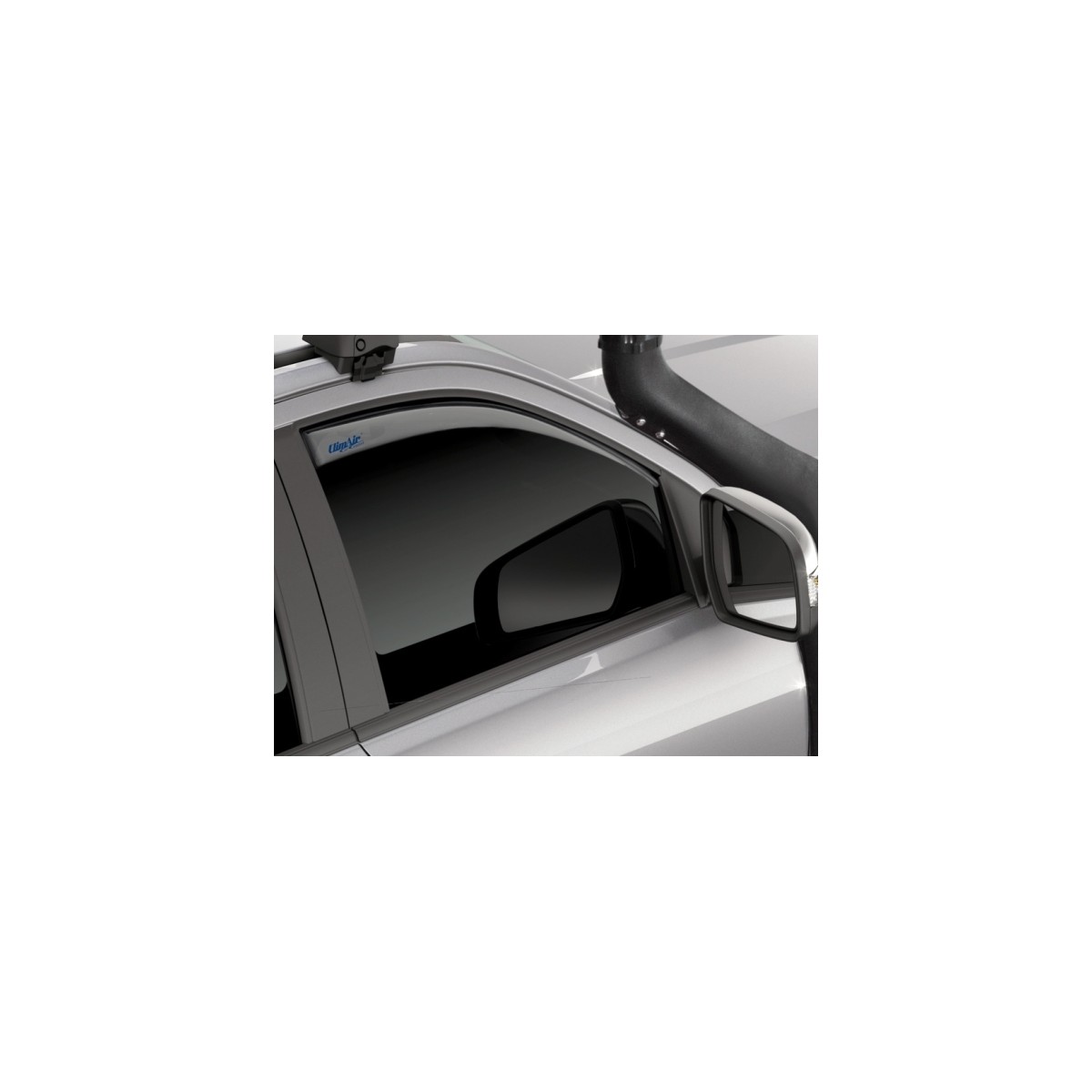 Déflecteurs d'air noirs ClimAir – Ford Ranger Simple & Extra Cabine