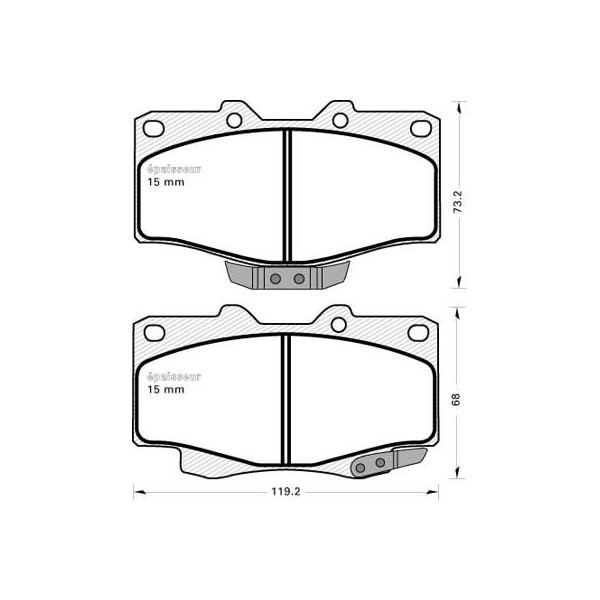Kit Embrayage (Disques lisses/garnis/Ressorts/Joint) Kawasaki EN 450 A Ltd 1986 3322938264826 Kit Embrayage (Disques lisses/garnis/Ressorts/Joint) Kawasaki EN 450 A Ltd 1986 3322938264826